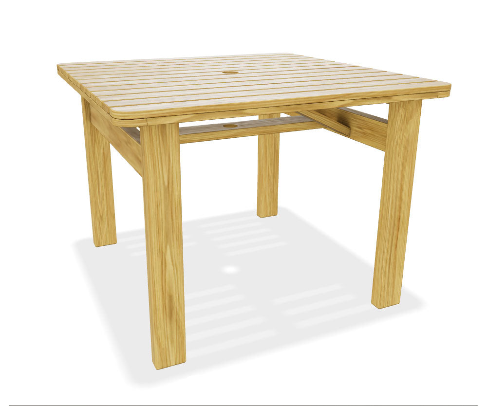 Table carrée Amelia 100 cm x 100 cm
